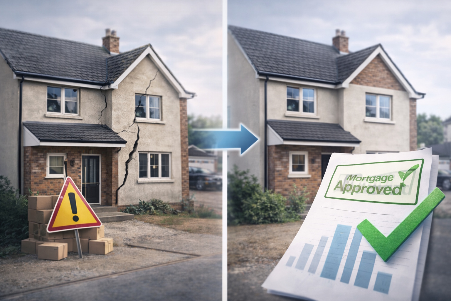 Unmortgageable property bridging loan